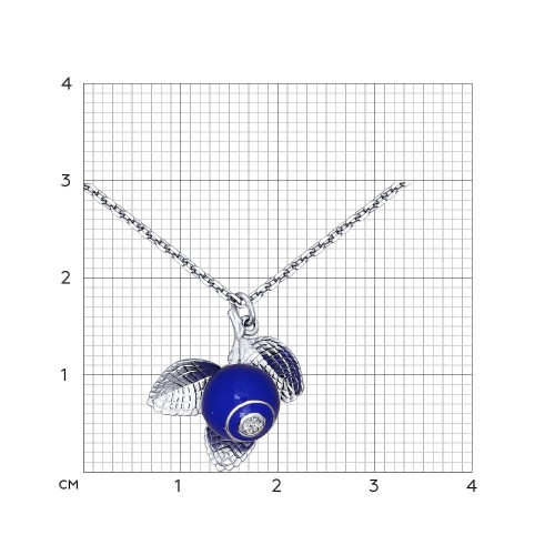 Колье из серебра 94070102