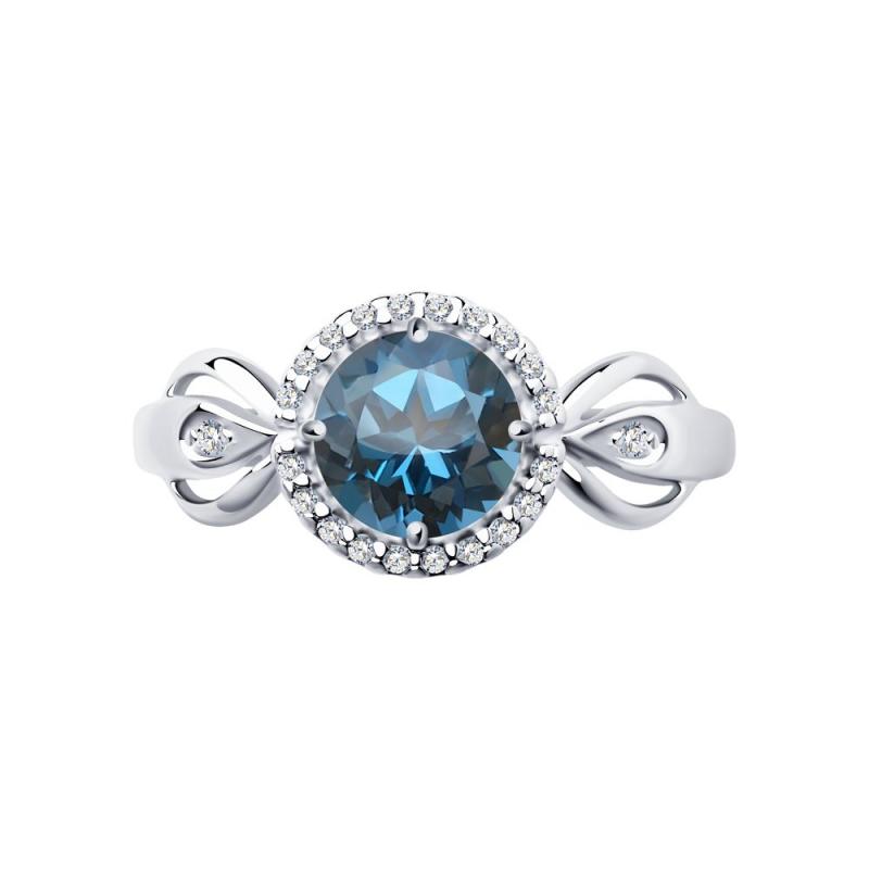 Кольцо из серебра 92011674