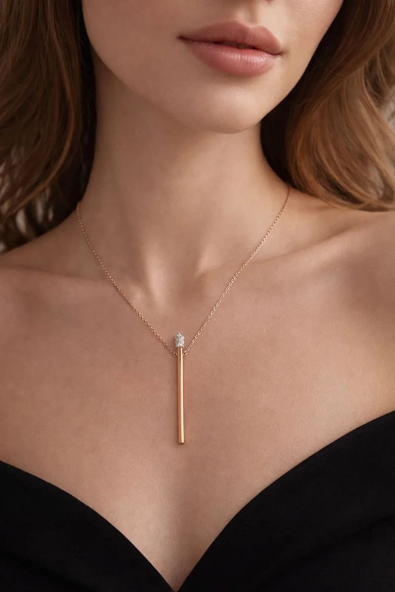 Колье из золота 585 пробы 1407-414767К-2