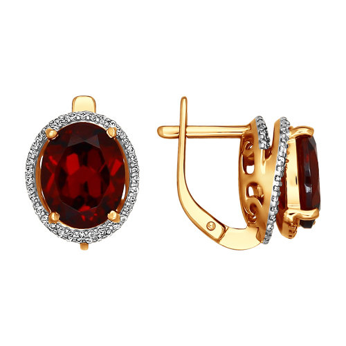 Серьги из золота 723609