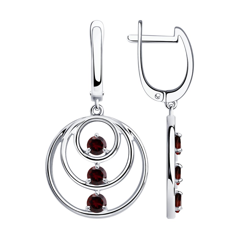 Серьги из серебра 92022270