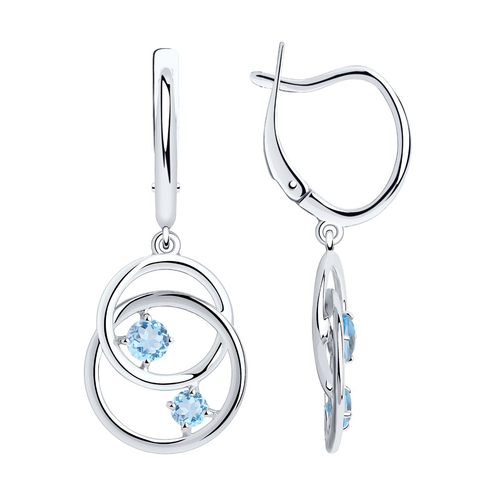 Серьги из серебра 92022238