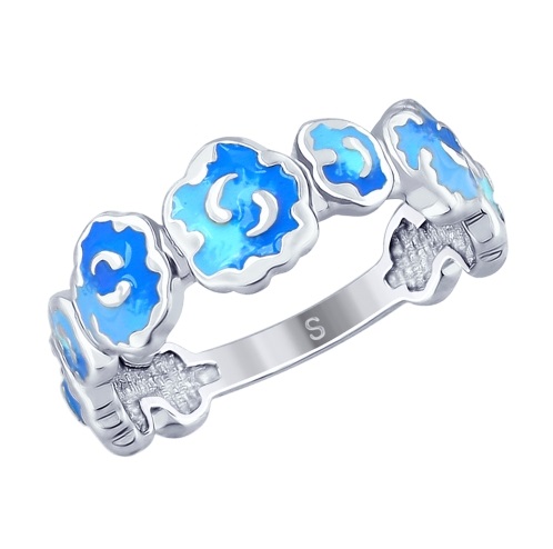 Кольцо из серебра 94012640