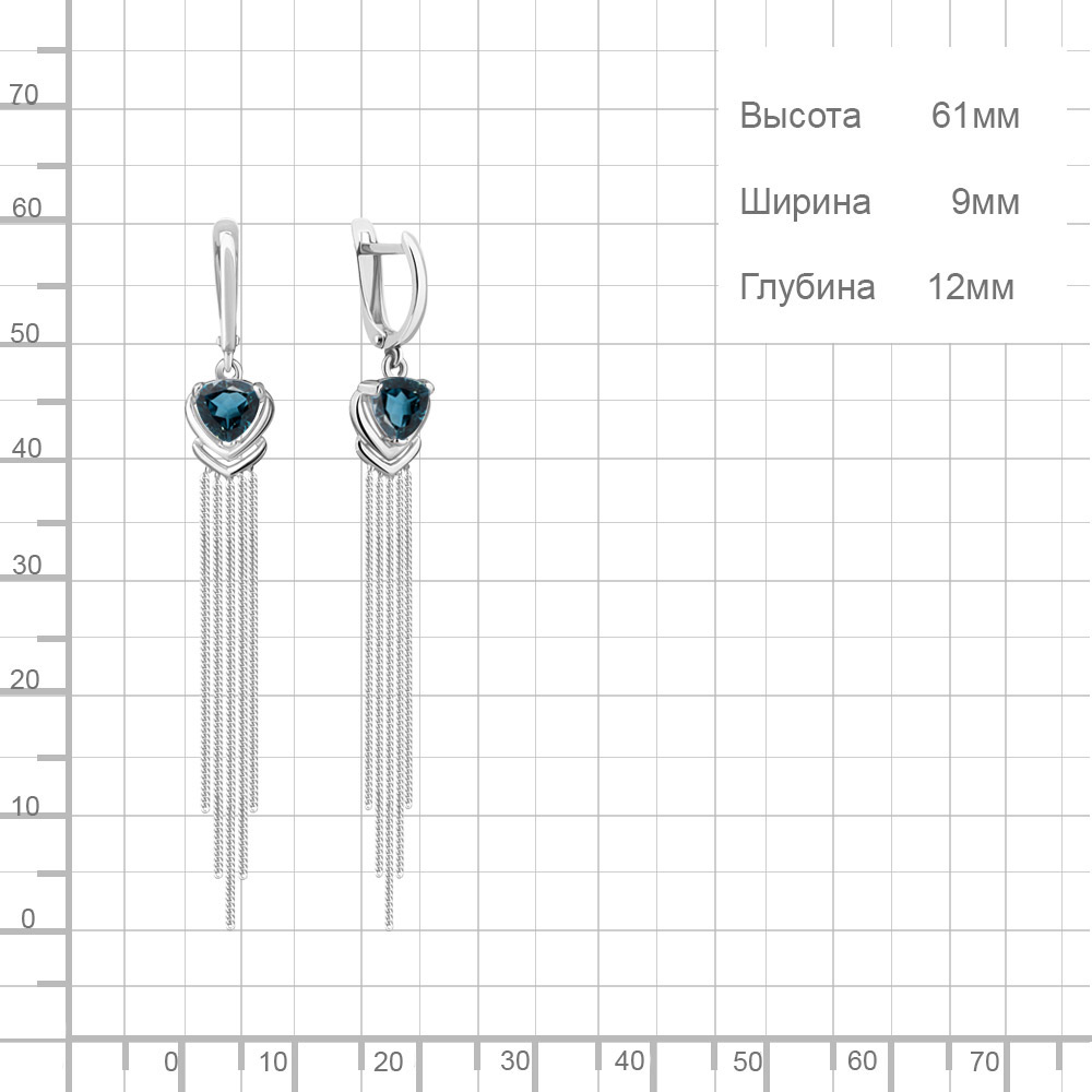 Серьги из серебра 4757808