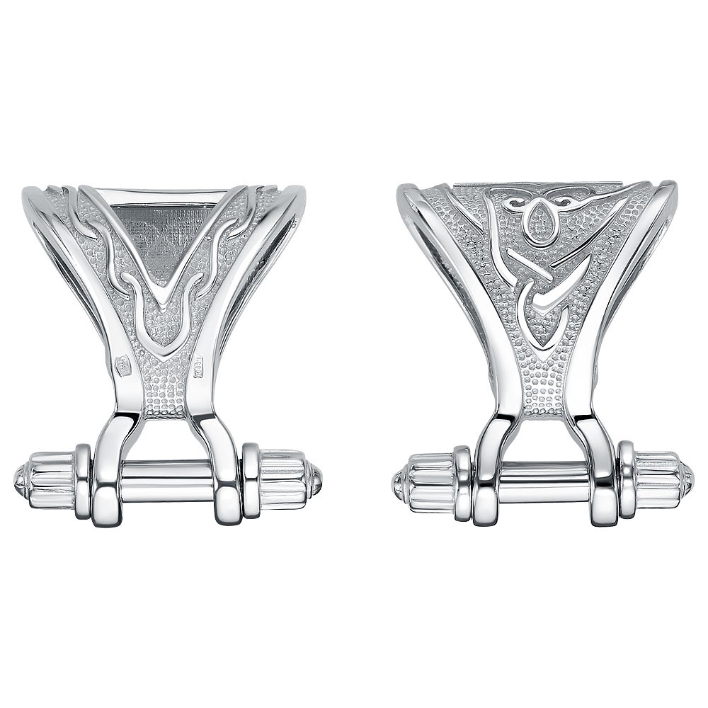 Переходник из родированого серебра 925 пробы 37-000001-104000