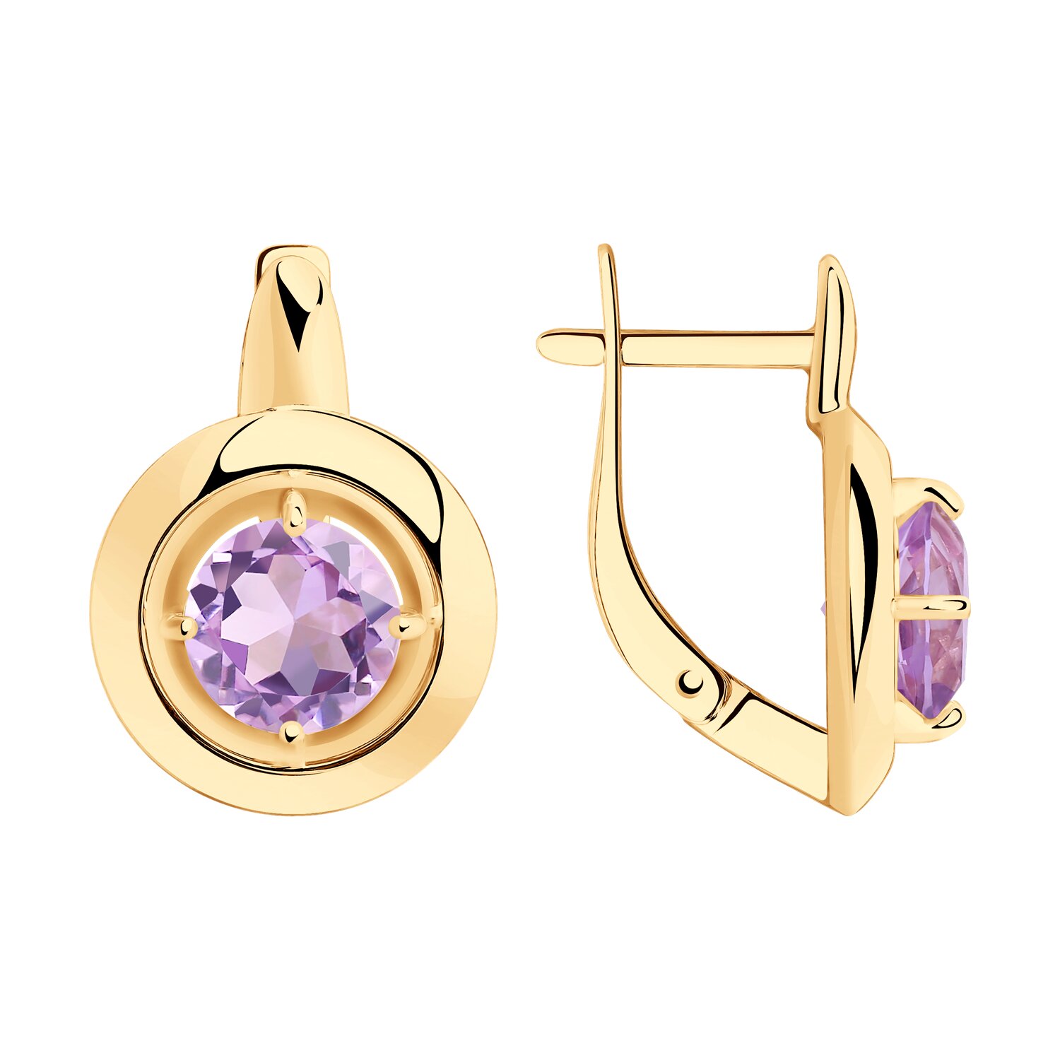 Серьги из серебра 93-320-00782-2