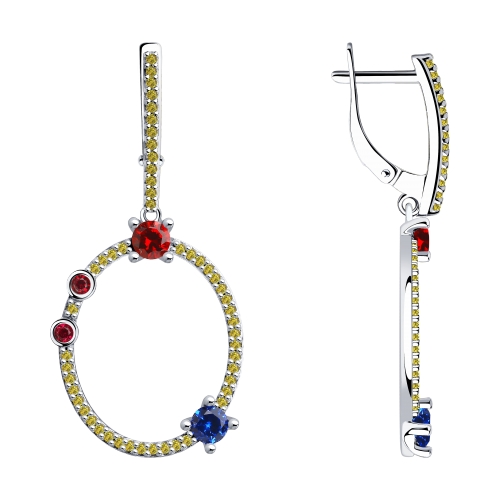 Серьги из серебра 94023622