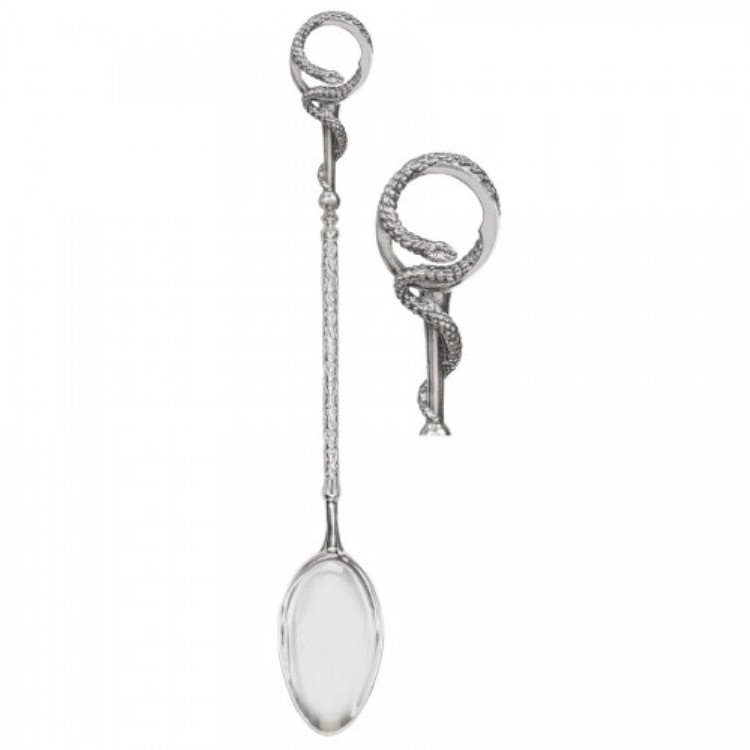 Ложка из серебра Л-210 Змея
