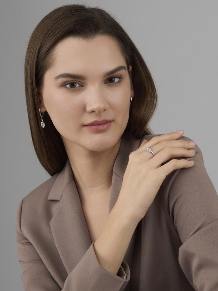 Кольцо из серебра 01-4853/00ТБ-00