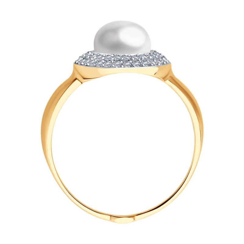 Кольцо из красного золота 585 пробы 791083