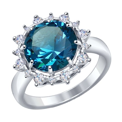 Кольцо из серебра 92011266