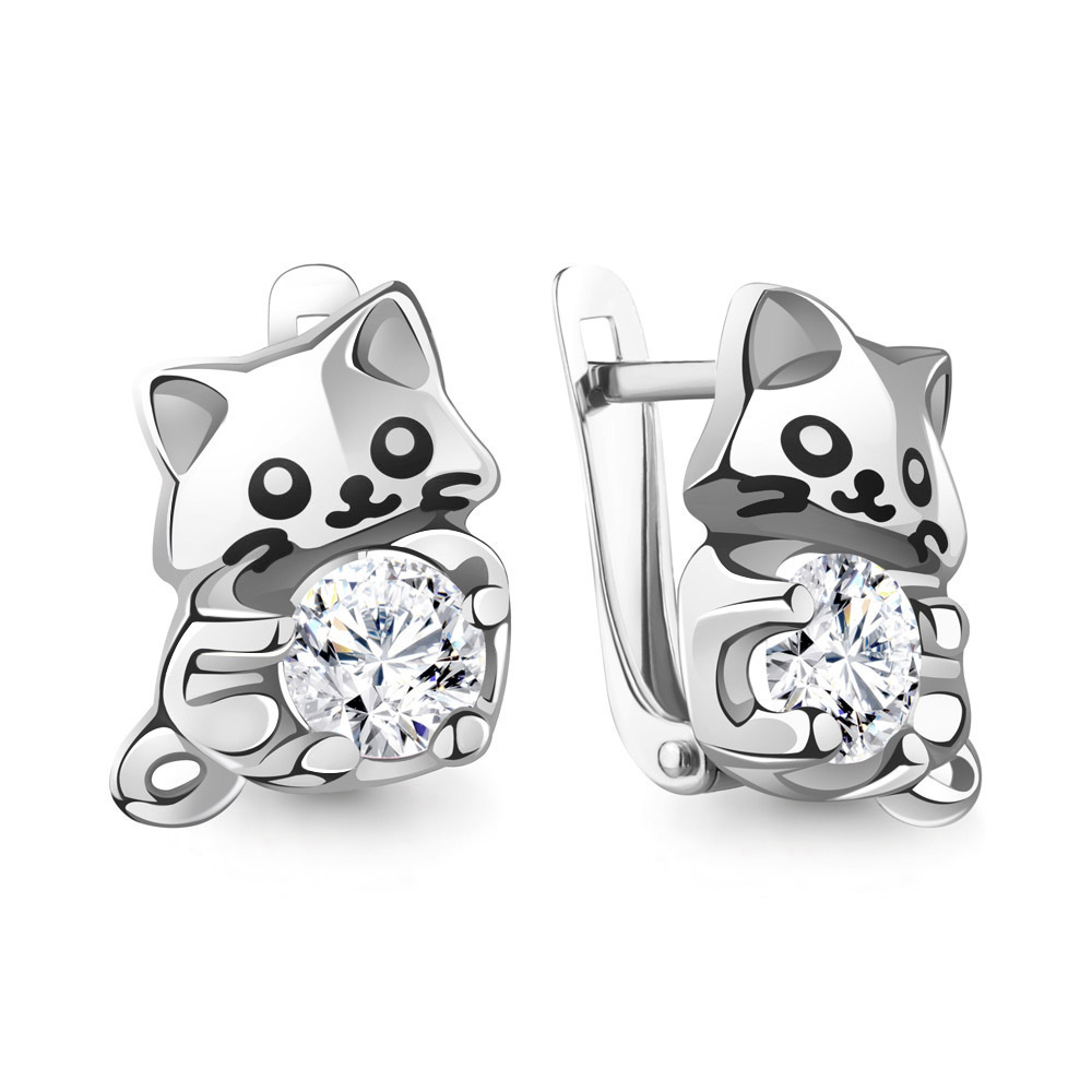 Серьги из серебра 400906