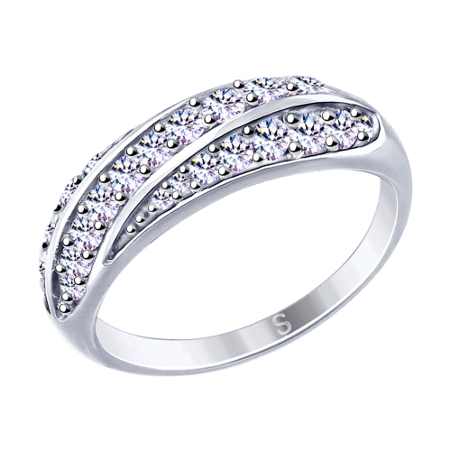 Кольцо из серебра 94012648