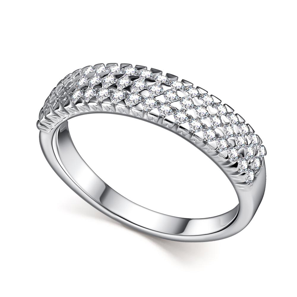 Кольцо из серебра 01-4613/00КЦ-00