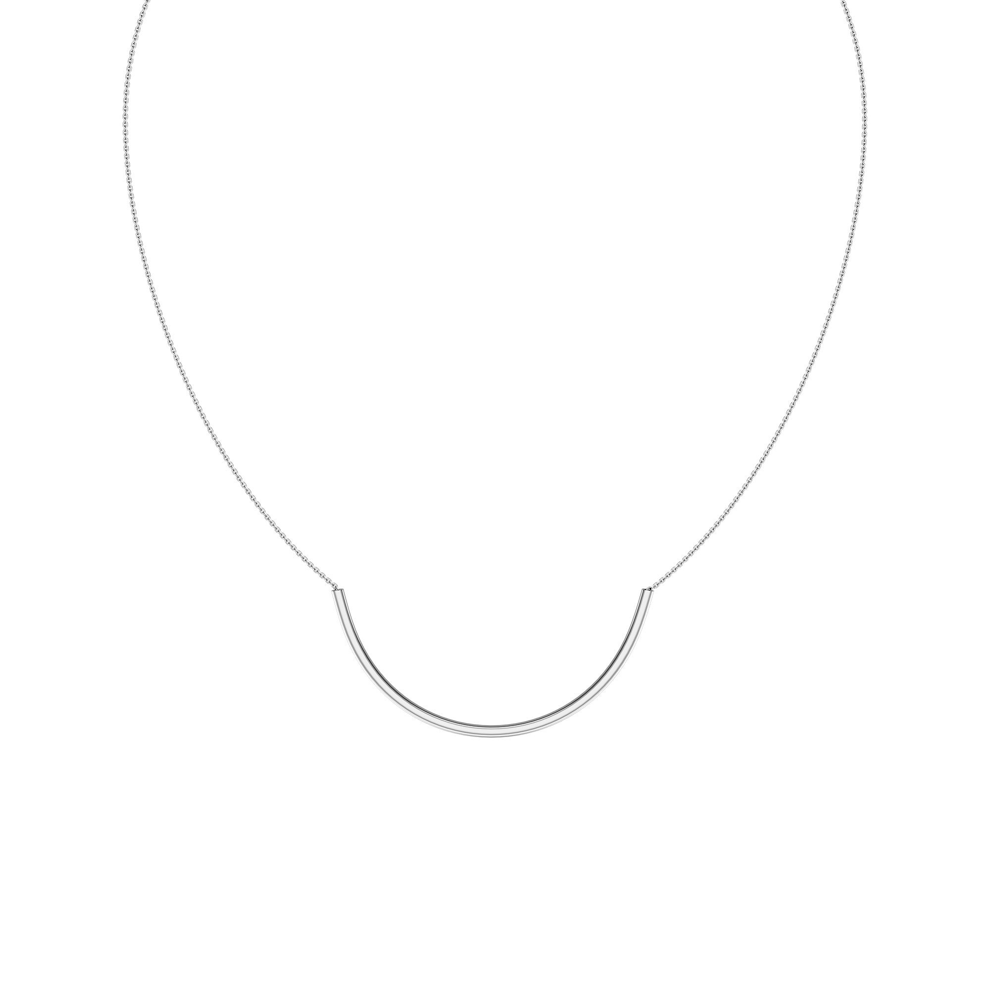 Колье из серебра НХ22-1801-3 д. 0,3 мм