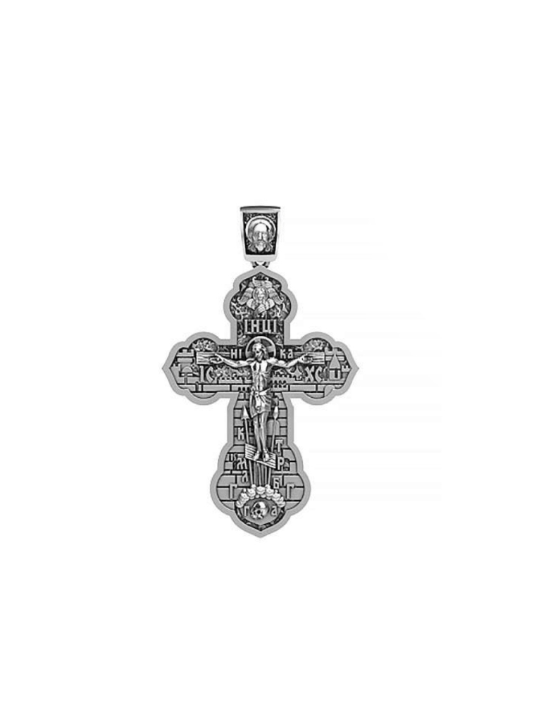Крест из серебра ПК-009с
