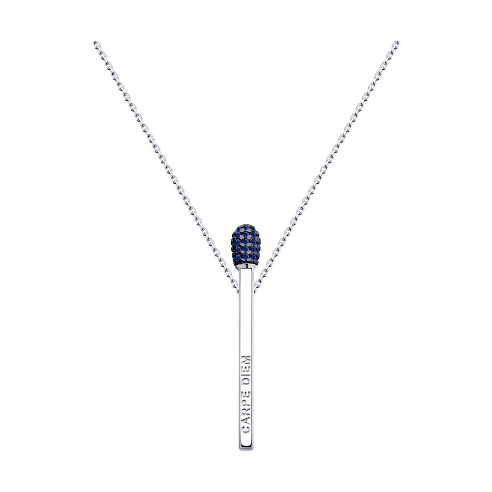 Колье из серебра 94070356