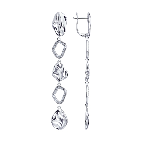 Серьги из серебра 94023835
