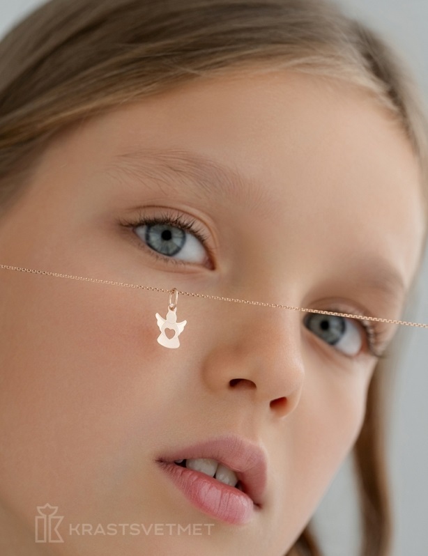 Подвеска из красного золота 585 пробы НП12-1513