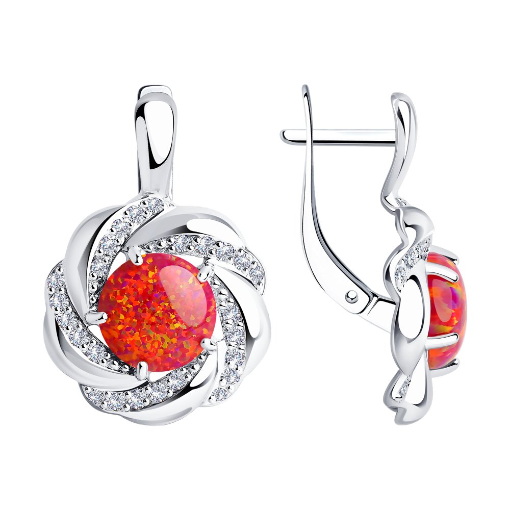 Серьги из серебра 94-320-00921-1