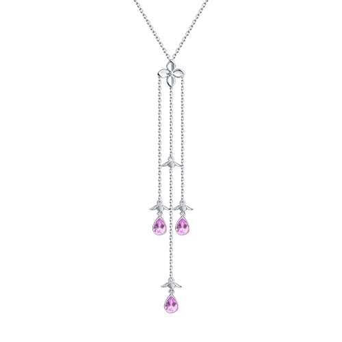 Колье из серебра 92070046