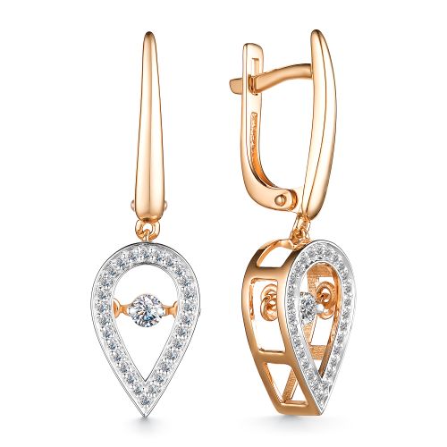 Серьги из золота 25864-100