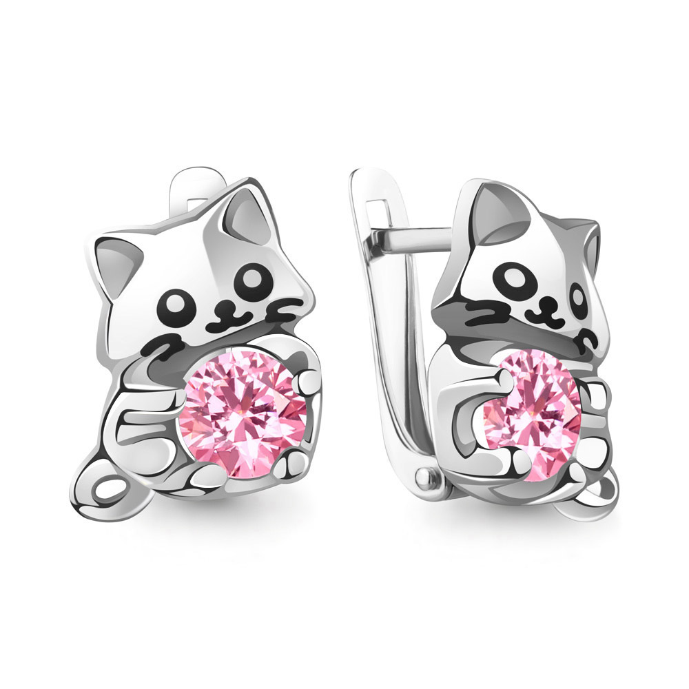 Серьги из серебра 400906Р