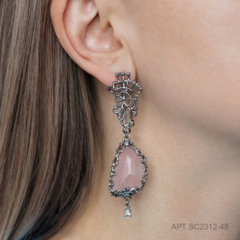 Серьги из серебра SC2312-48