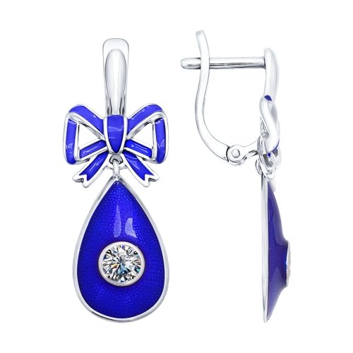 Серьги из серебра 94021934