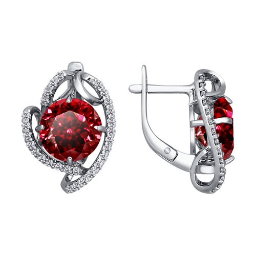 Серьги из серебра 92020536