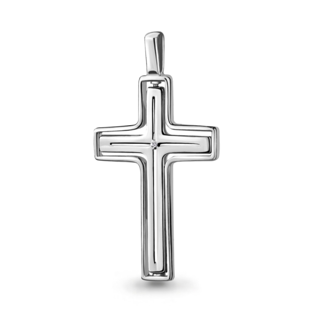 Крест из серебра 23220