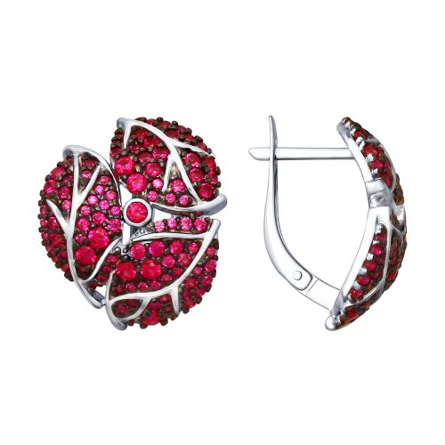 Серьги из серебра 94022620