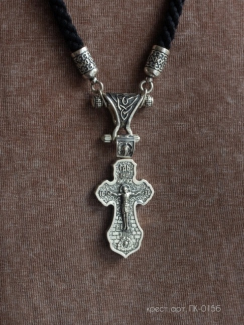 Крест из серебра ПК-015б