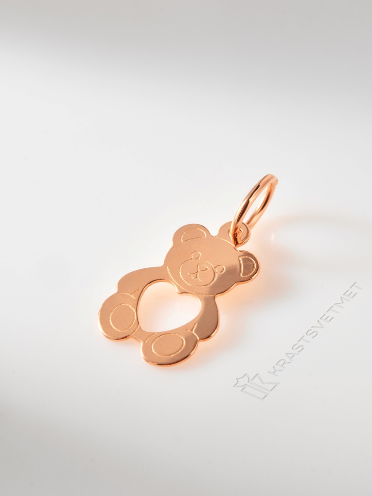 Подвеска из красного золота 585 пробы НП12-1482