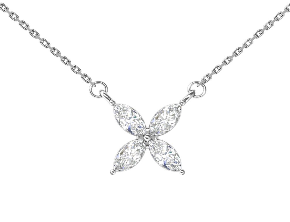 Колье из серебра 3121520-00775