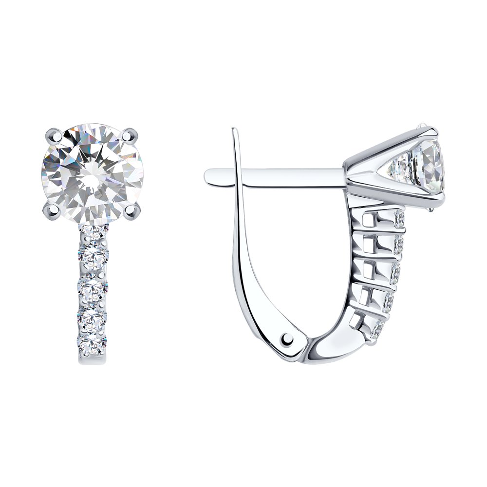 Серьги из серебра 94020082