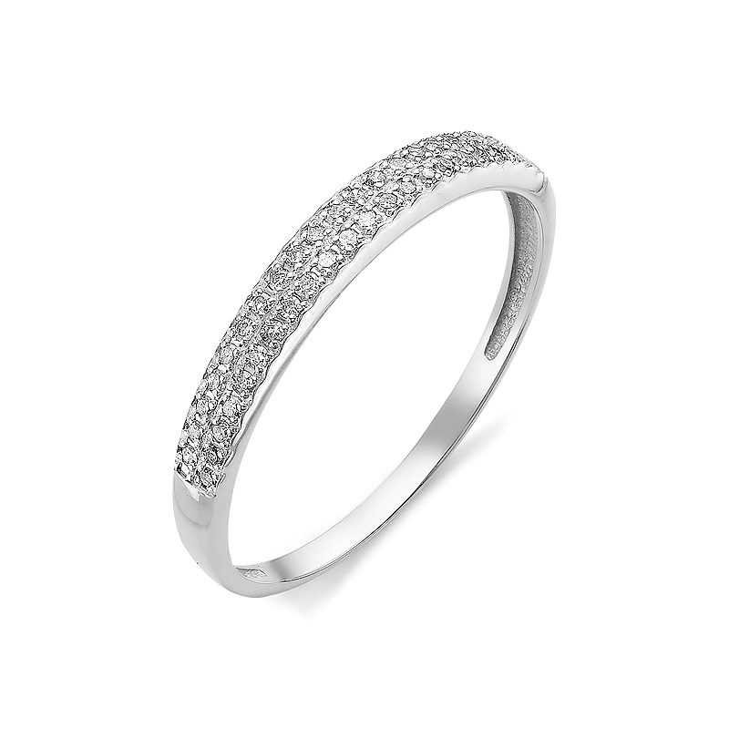 Кольцо из белого золота 585 пробы 12324-200 с бриллиантами