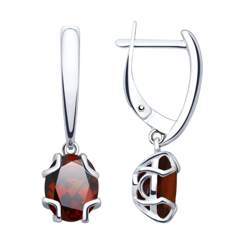 Серьги из серебра 92022041