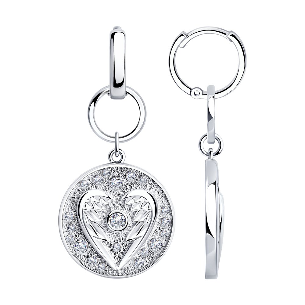 Серьги из серебра 94024462