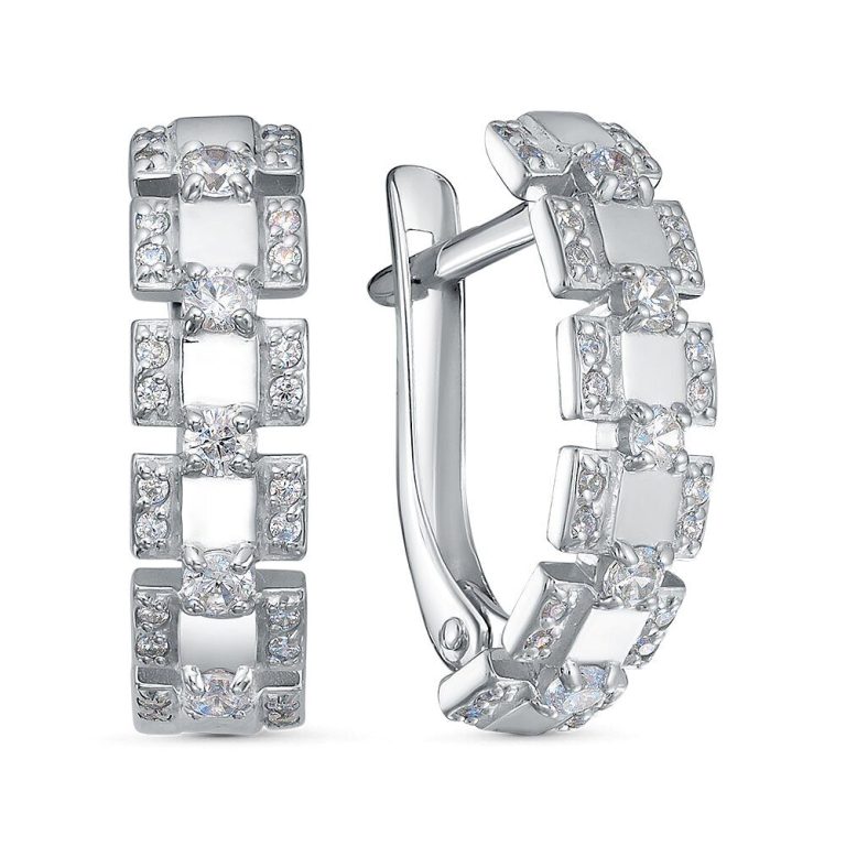 Серьги из серебра 3101028613