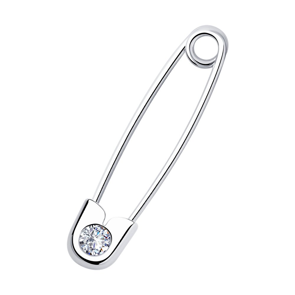 Серьга из серебра 94170157