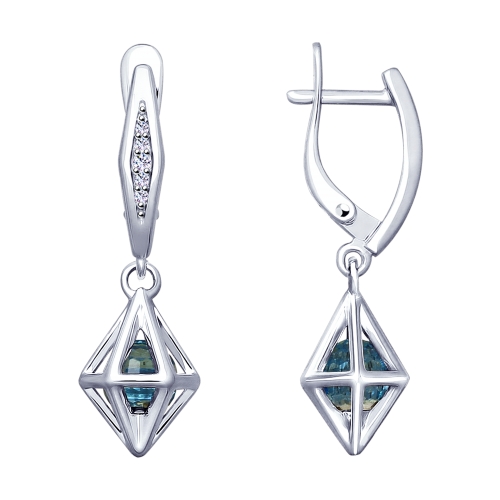 Серьги из серебра 94022909