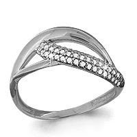 Кольцо из серебра 63173А