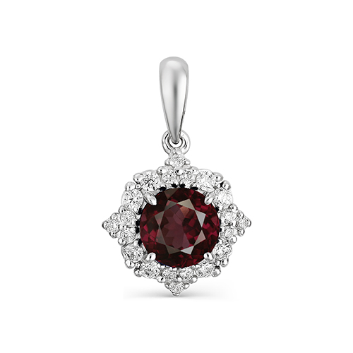 Подвеска из серебра 03-1345/00ГР-00