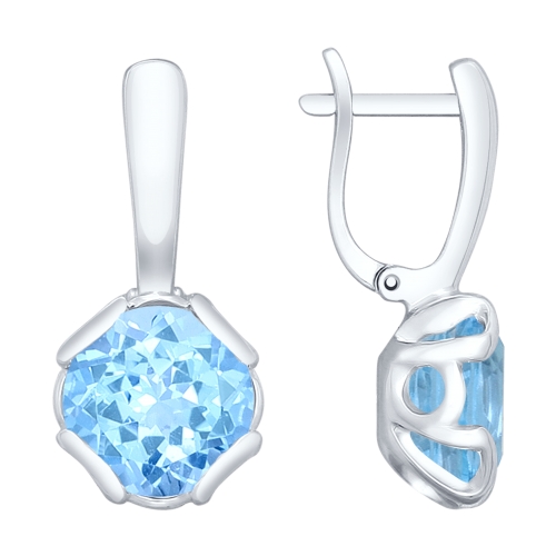 Серьги из серебра 92022019