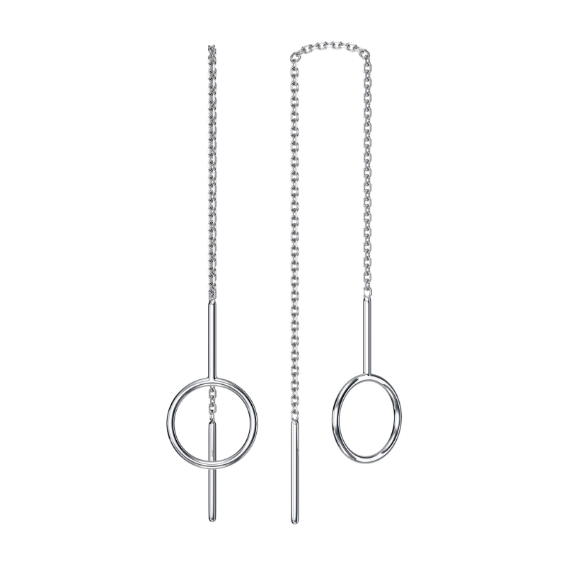 Серьги из серебра НС22-347-3
