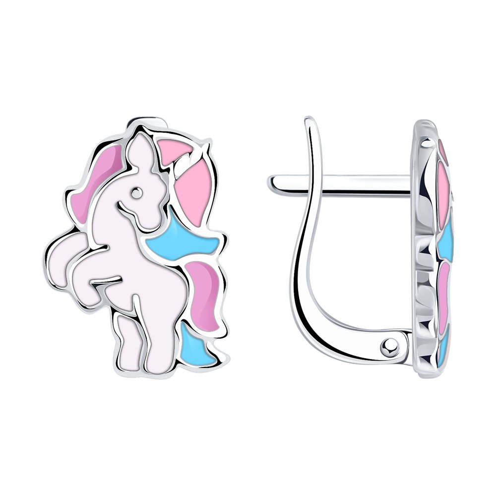 Серьги из серебра 94024340