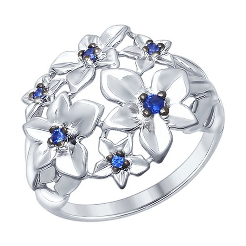 Кольцо из серебра 94012340