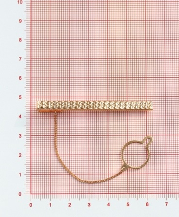 Зажим из золота 017001