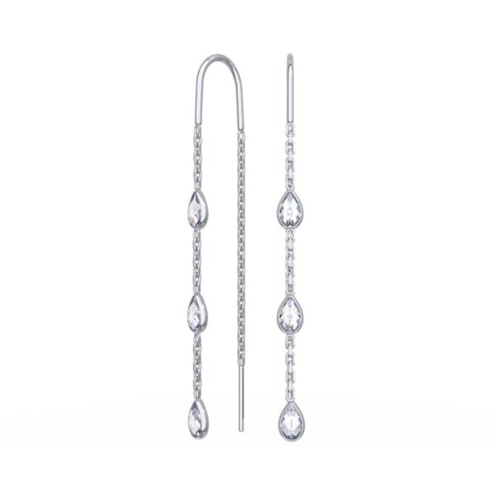 Серьги из серебра 0211719-00775